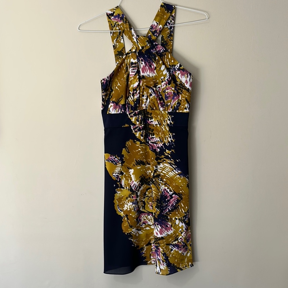 The Limited Stylish Floral Halter Dress Sz 4